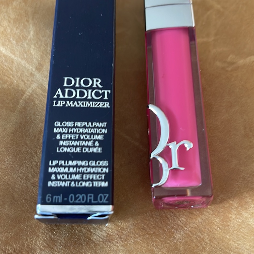DIOR ADDICT # 007LIP MAXIMIZER .raspberry. New - Picture 2 of 3